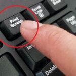 Pasting a screenshot in Paint