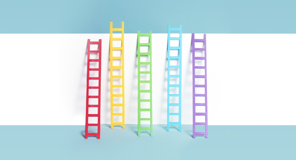 Growth chart illustration for children