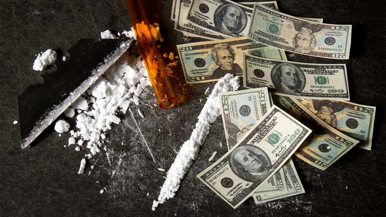 Crack Cocaine rocks for sale, showcasing variations in size and color.
