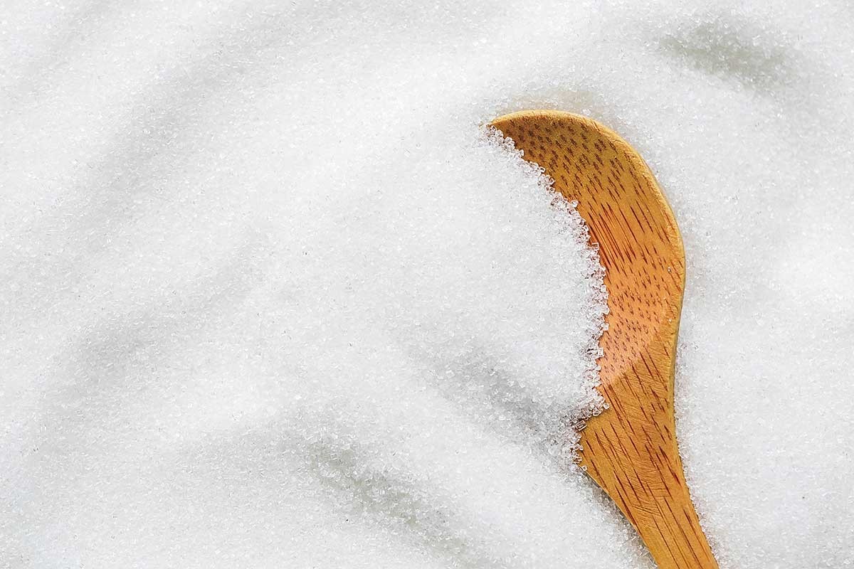 Close up of sugary drink with ice