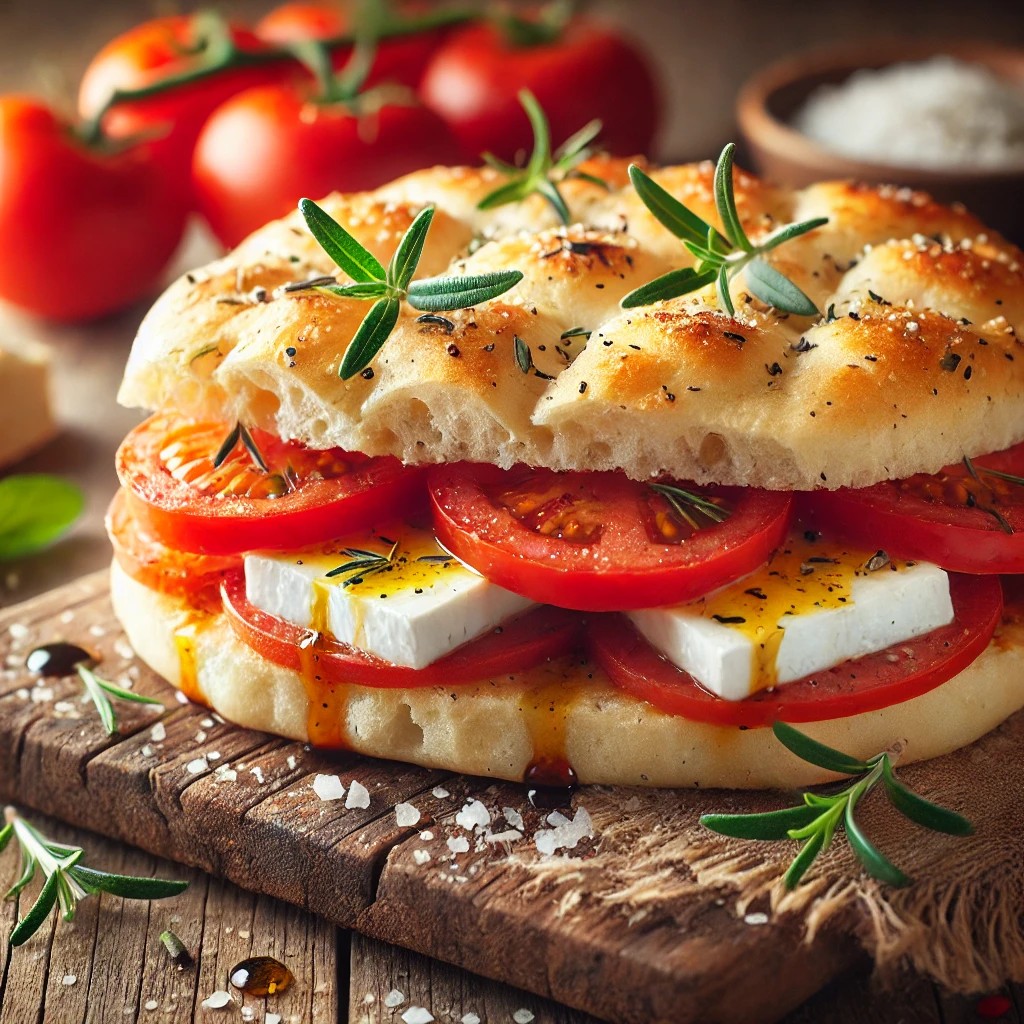 Starbucks Tomato & Mozzarella on Focaccia