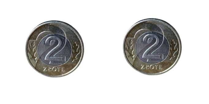 Two U.S. Nickels weighing 10 grams