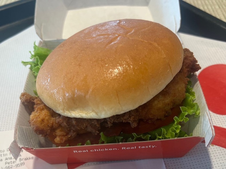 Chick-fil-A Menu