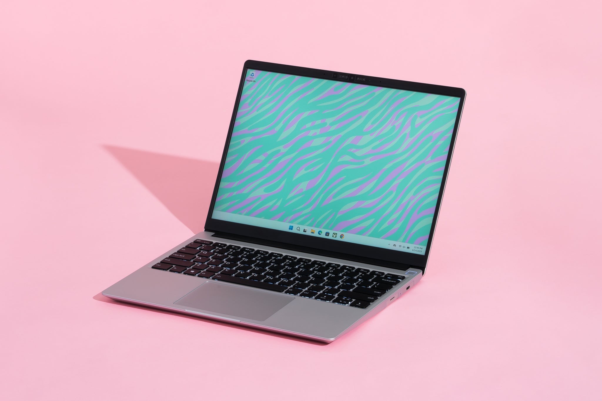 Close-up of the Framework Laptop 13, showcasing its modular design and upgradeable components.