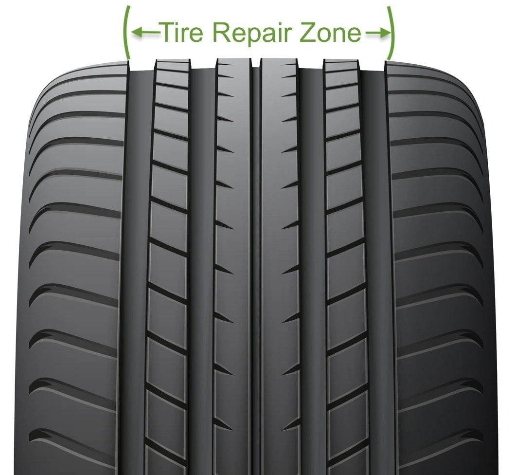 Tire Patch Illustration