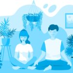 Mindfulness meditation involves focusing on the present moment, such as the breath, to achieve a state of calm and awareness