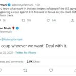 Elon Musk coup tweet